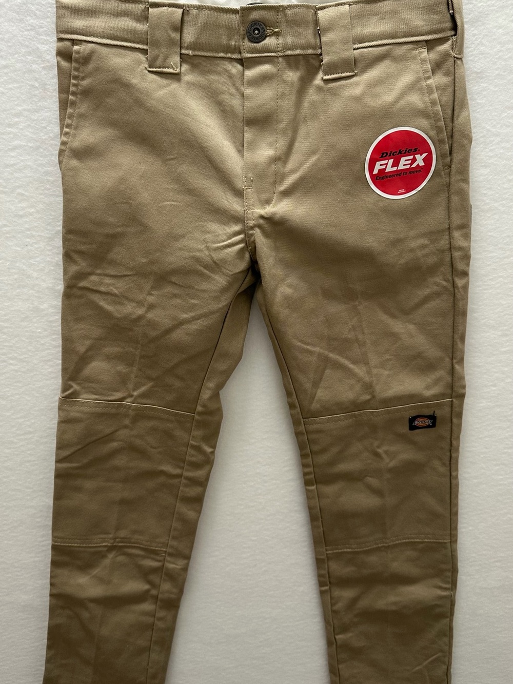Dickies Kids Khaki Stretch Skinny Straight Size 12